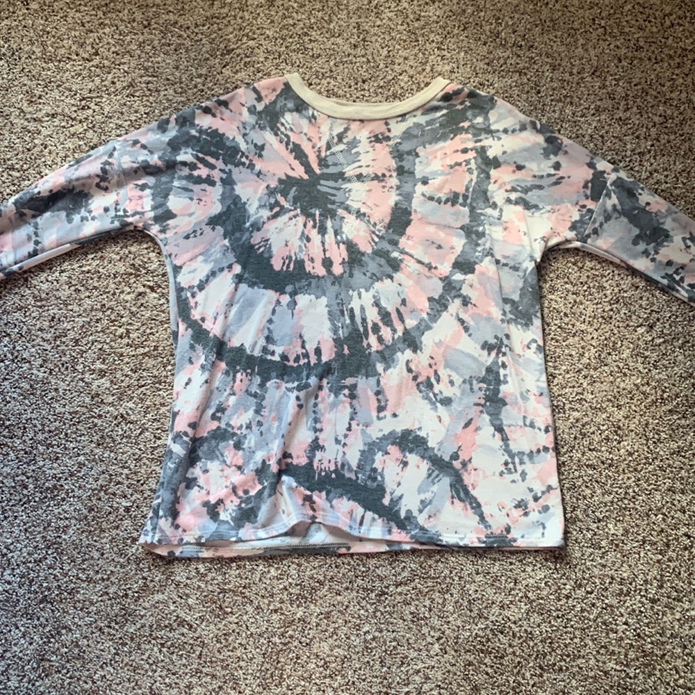 womens tie dye long sleeve